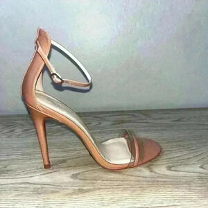 QUPID Blush Patent Womens High Heel Shoes DITI-02AX Blush Stretch PAT